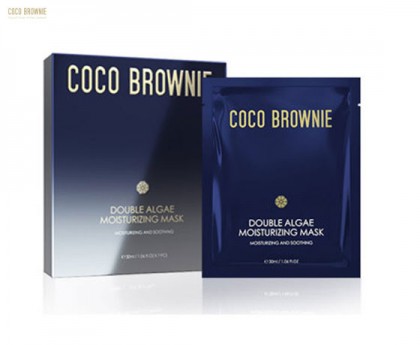 Coco Brownie 可莱尼 双藻精粹面膜 30毫升x7片/盒
